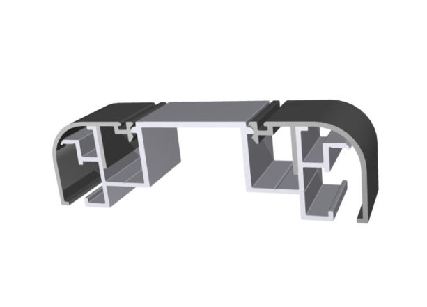 ART. 720331B – PROFILO BIFACCIALE TECNOBLOCK – Sp.re 83 Mm
