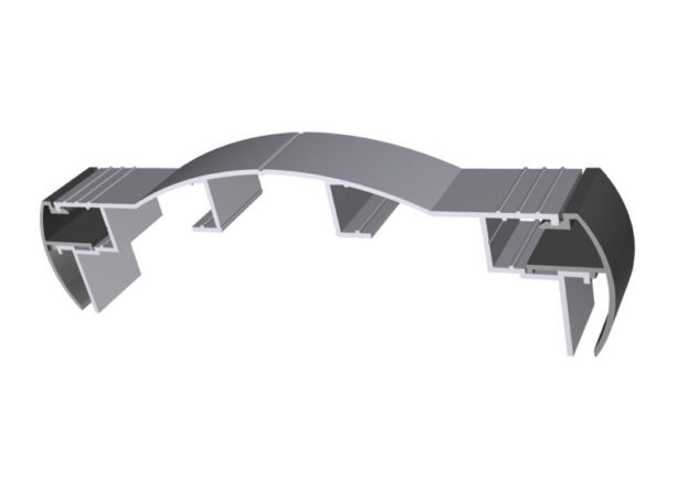 ART. 720103 – PROFILO BIFACCIALE TECNOBLOCK . Sp.re 150 Mm