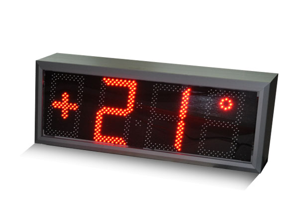 Clock Date Temperature Display