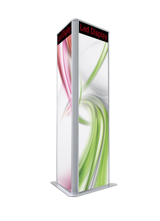 (Italiano) ART. 8199 TEC – TOTEM TRIFACCIALE CON LED DISPLAY