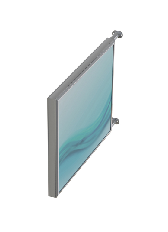 ART. 329.100 – INSEGNA BIFACCIALE- TECNOSCATTO – Sp.re 100 Mm